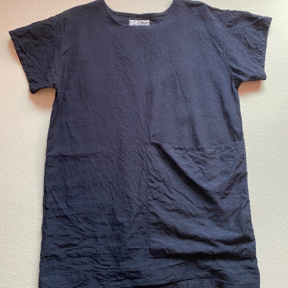 Chic Navy Blue Mini Dress